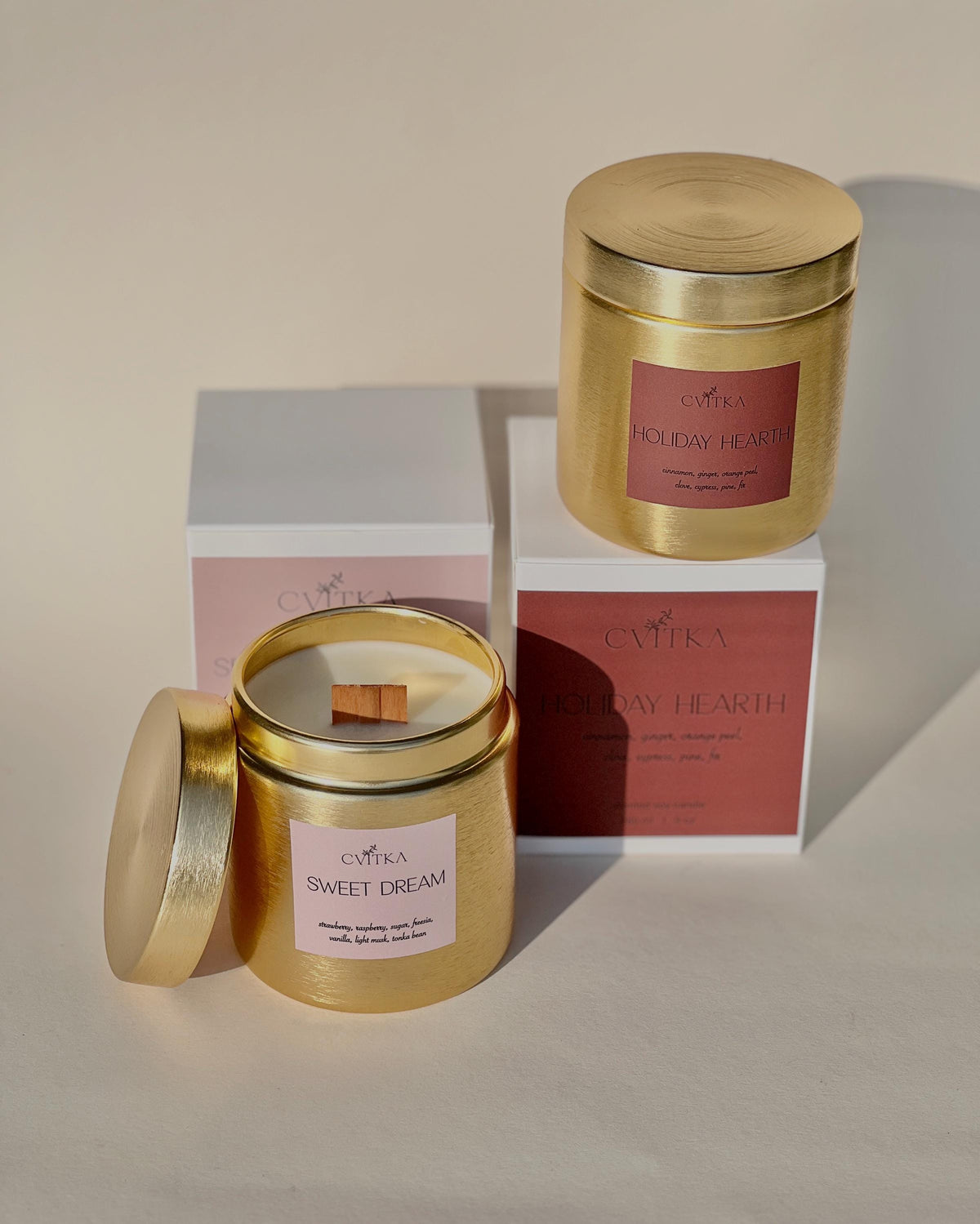 Golden Glow Soy Candle