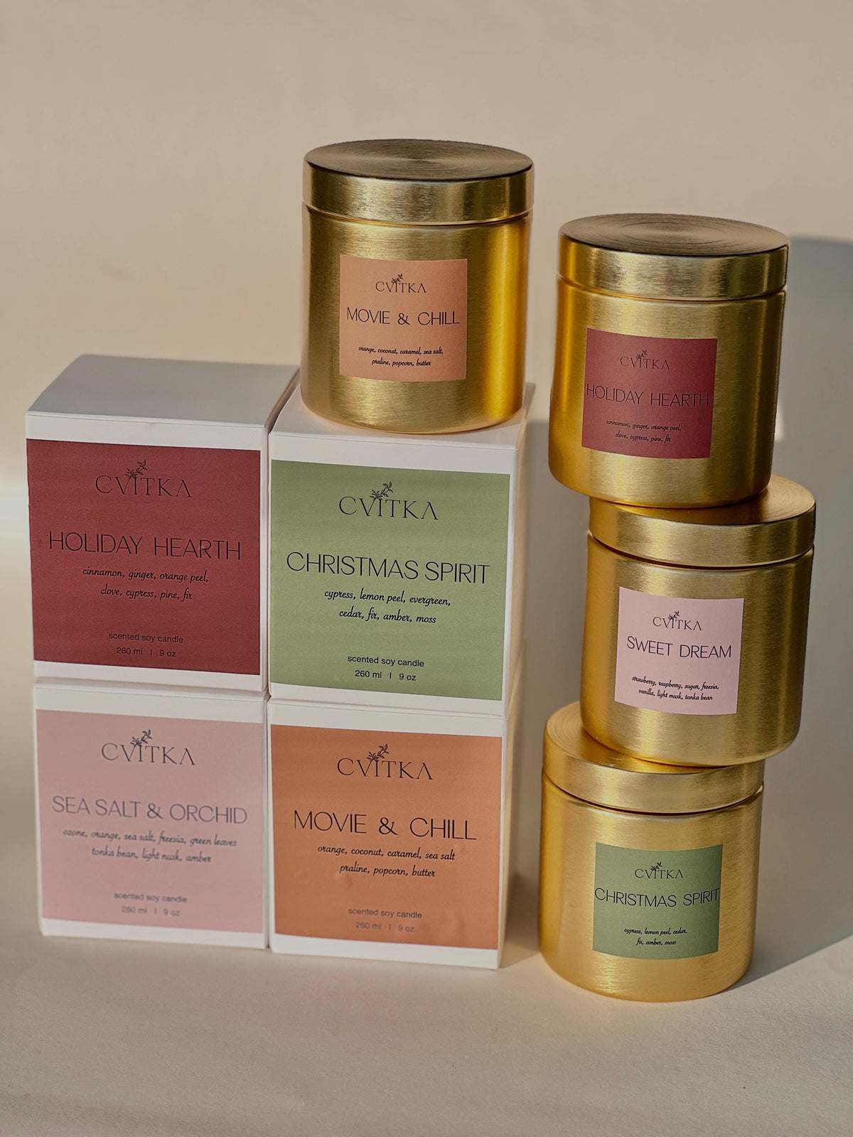 Golden Glow Soy Candle