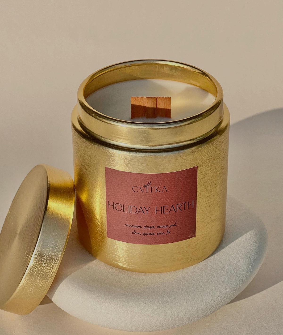 Golden Glow Soy Candle