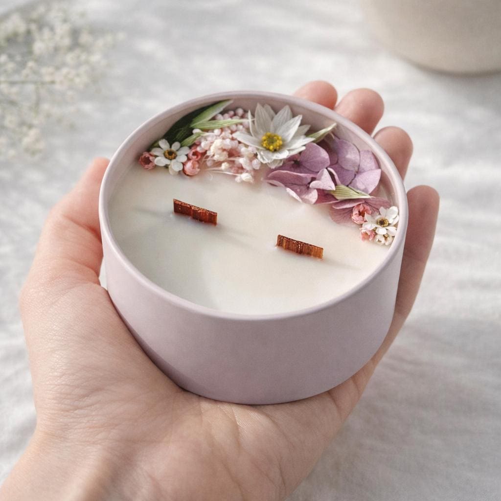 Soy Candle in Lavender Tin