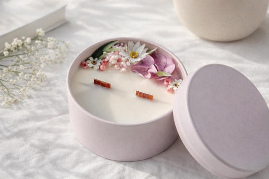Soy Candle in Lavender Tin