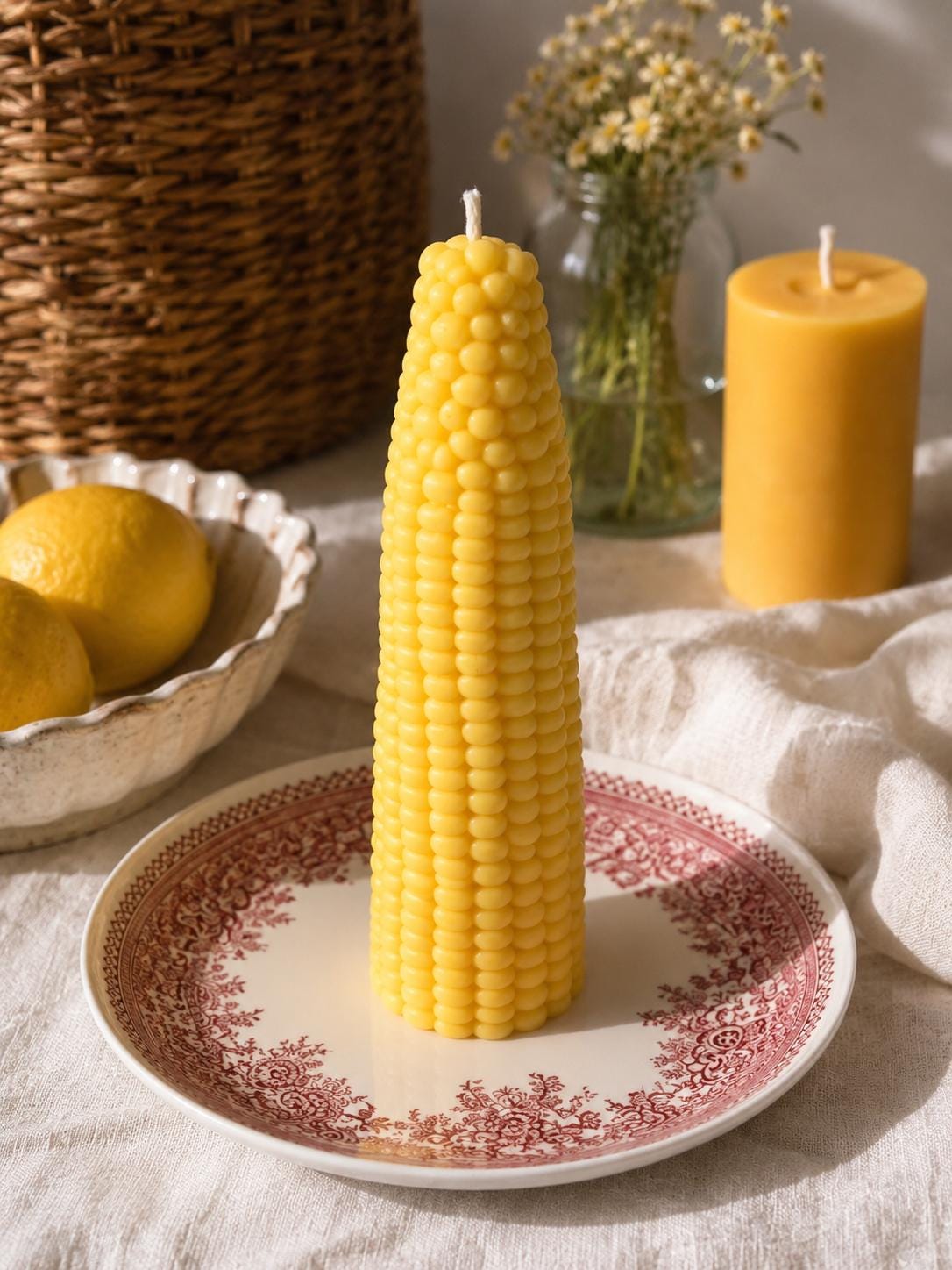 Realistic Corn Candle