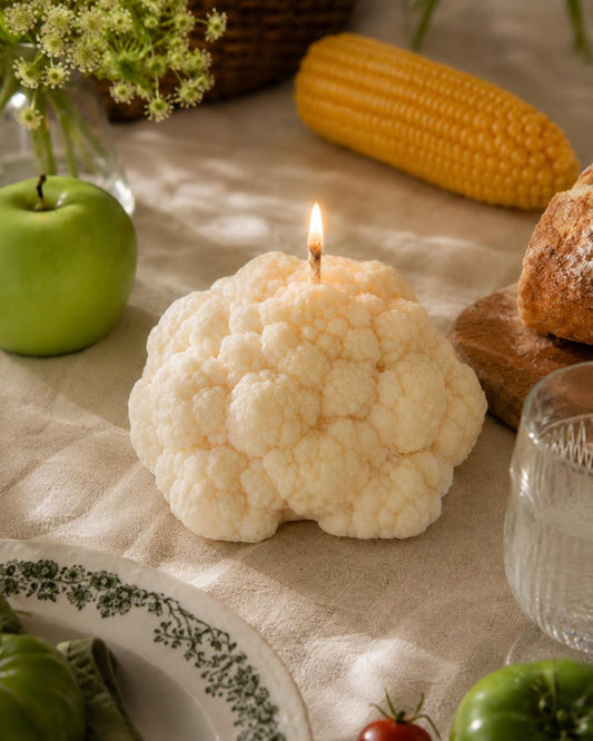 Realistic Cauliflower Candle
