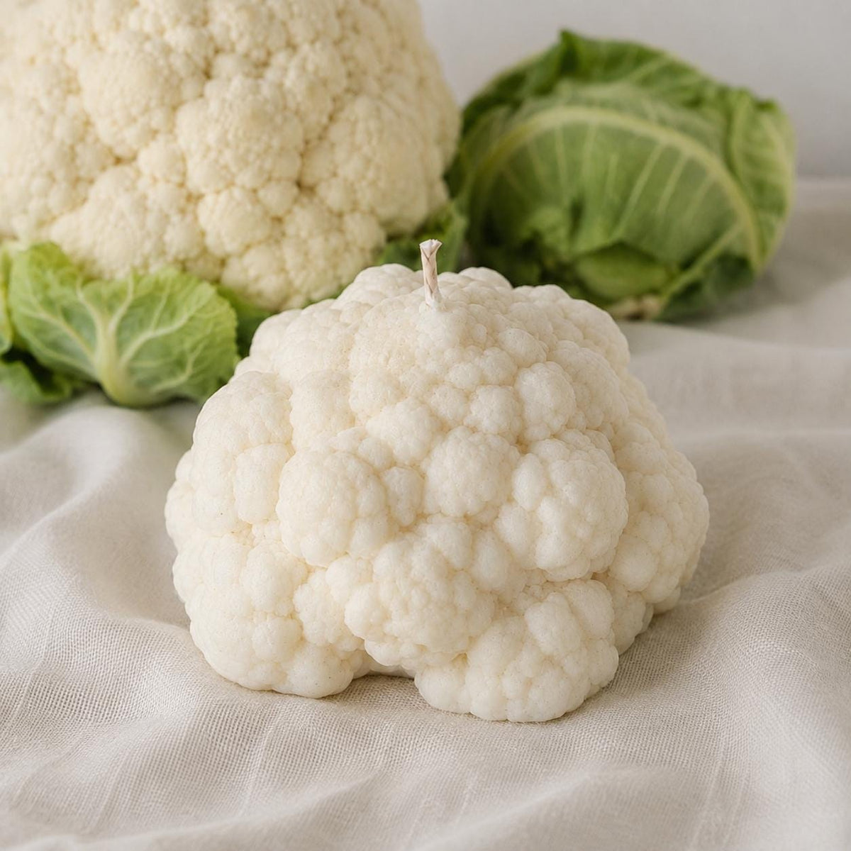 Realistic Cauliflower Candle